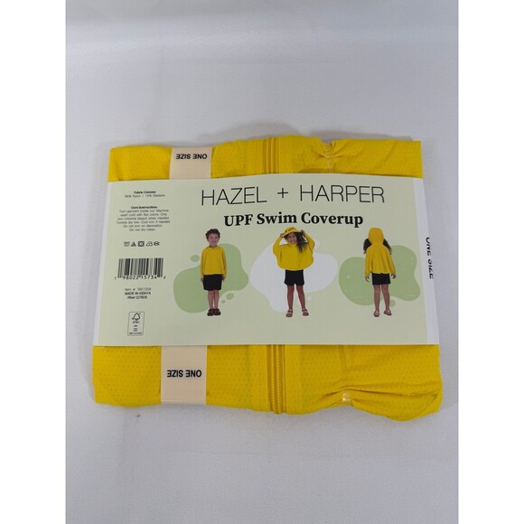 Hazel + Harper UPF Swim Coverup Duck NWT 2T-4T OSFM Unisex - Picture 3 of 3